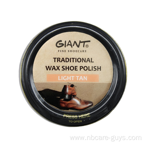 Traditional Tin can Shoe polish shoe wax
